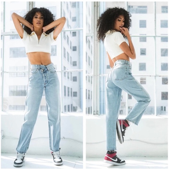 Revice cross button jeans - Picture 2 of 8